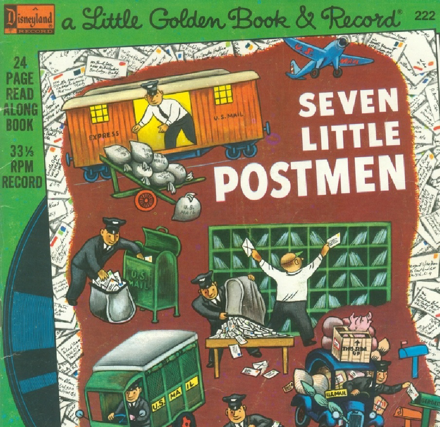 Seven Little Postmen (01),绘本,绘本故事,绘本阅读,故事书,童书,图画书,课外阅读